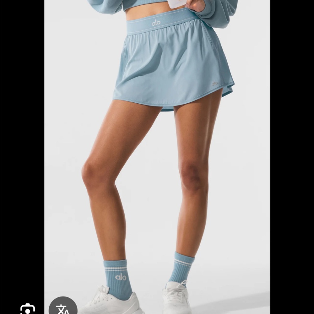 alo match point tennis skirt